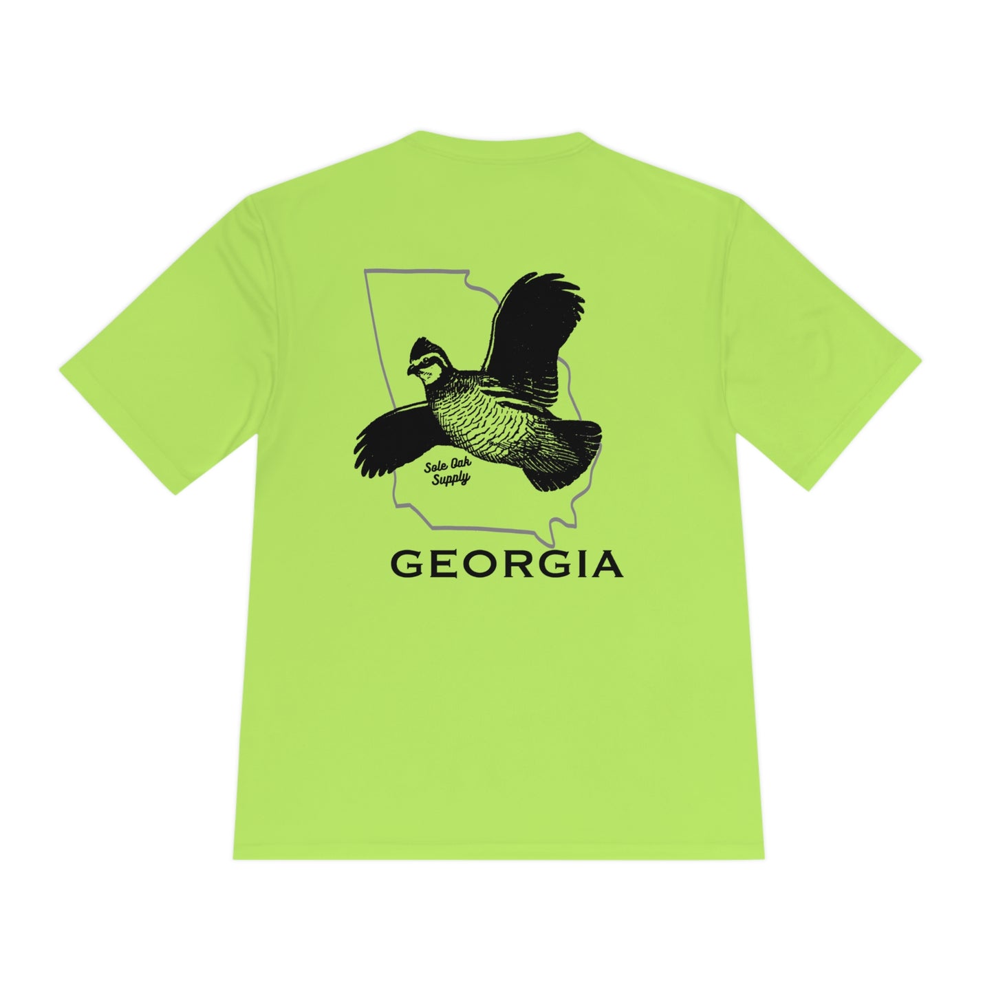 Georgia Quail Polyester T Shirt