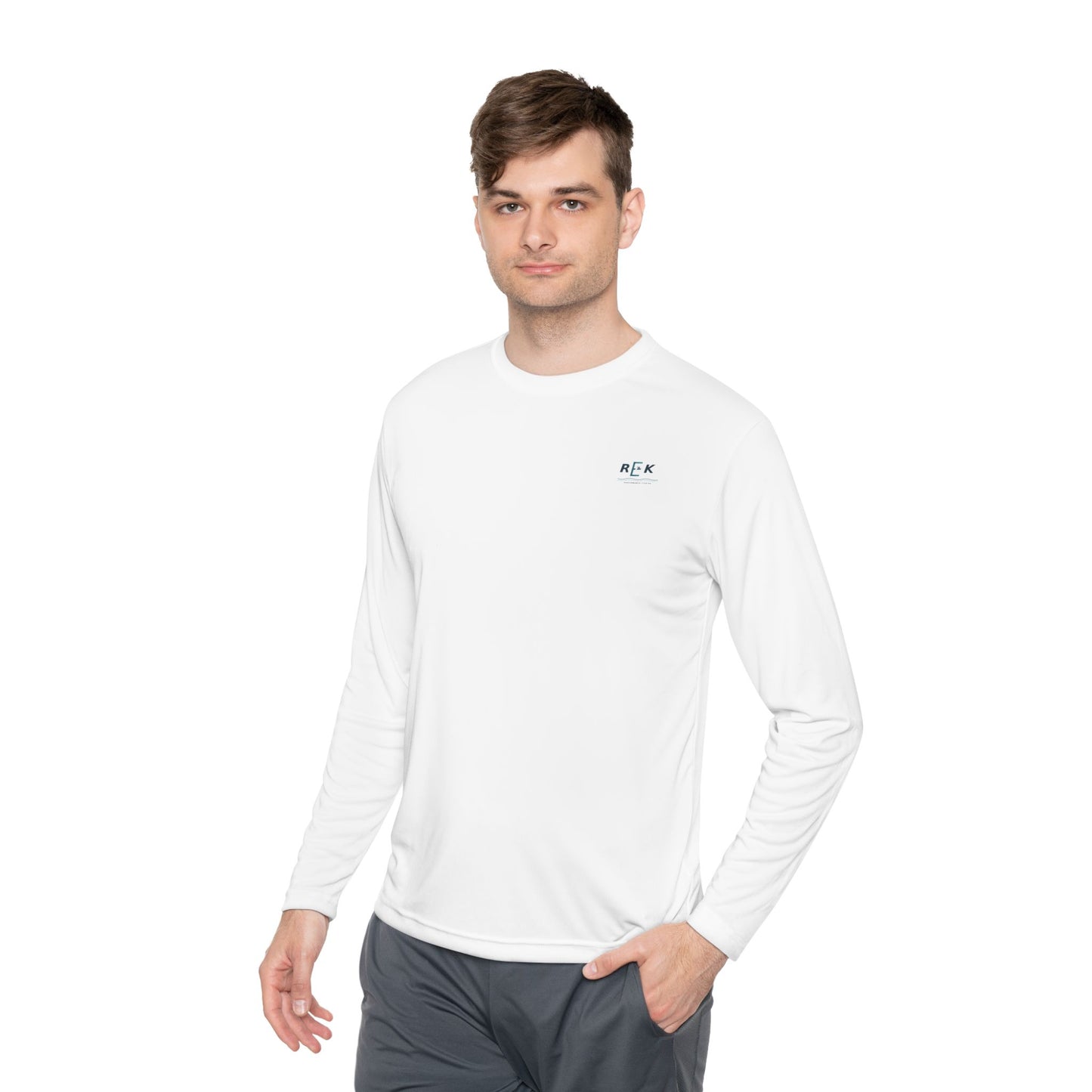 REK Performance Fishing Logo Long Sleeve Tee | Saltwater Angler Shirt