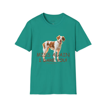 American Brittany 'Miss Again I Dare You' T-Shirt — 100% Cotton