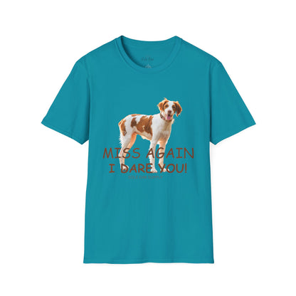 American Brittany 'Miss Again I Dare You' T-Shirt — 100% Cotton