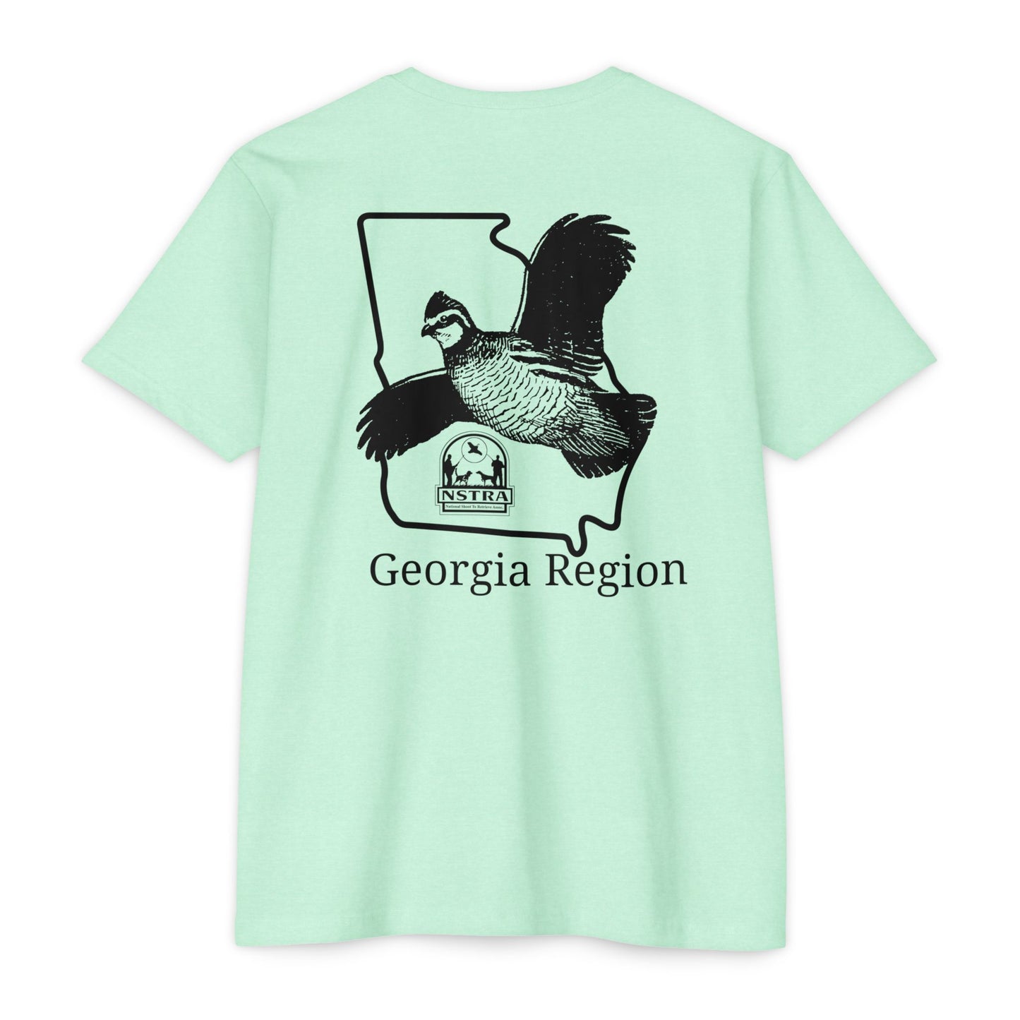 GA NSTRA Quail Cotton Poly Blend T-Shirt