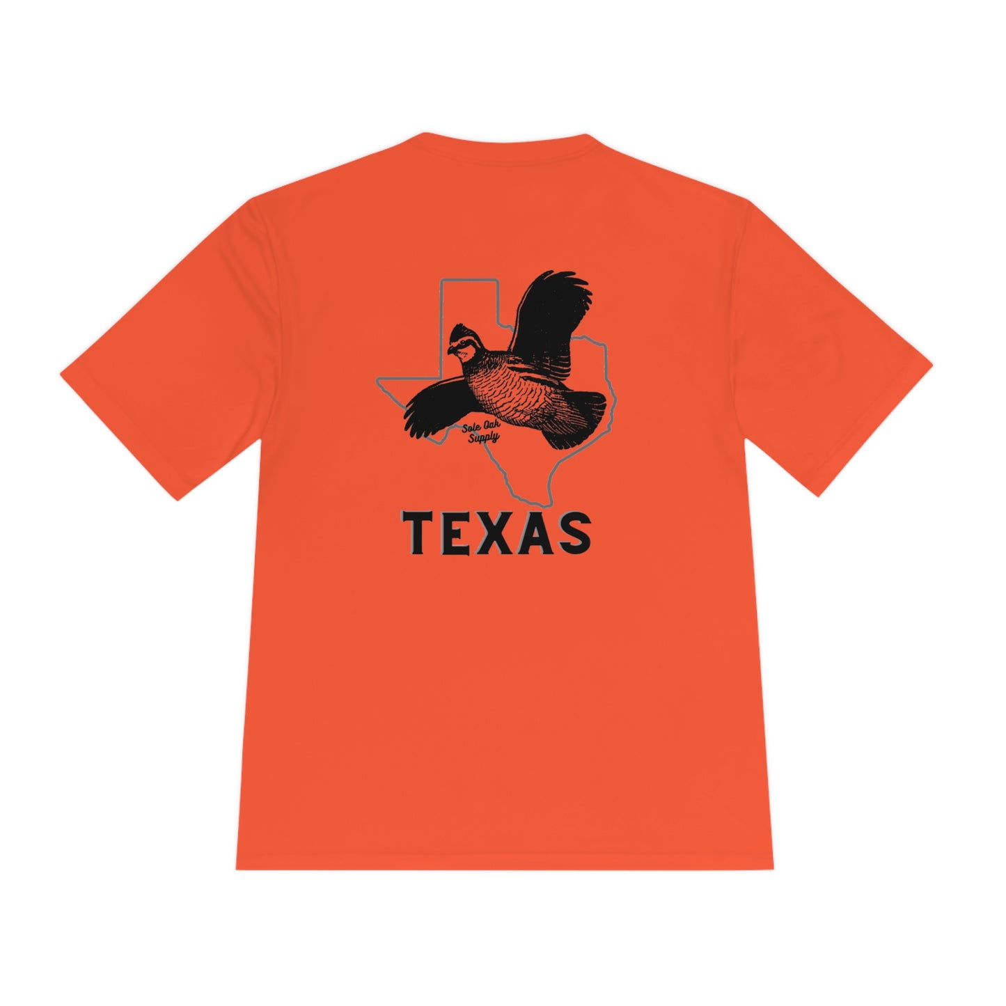 Texas Quail Sport-Tek Polyester T shirt