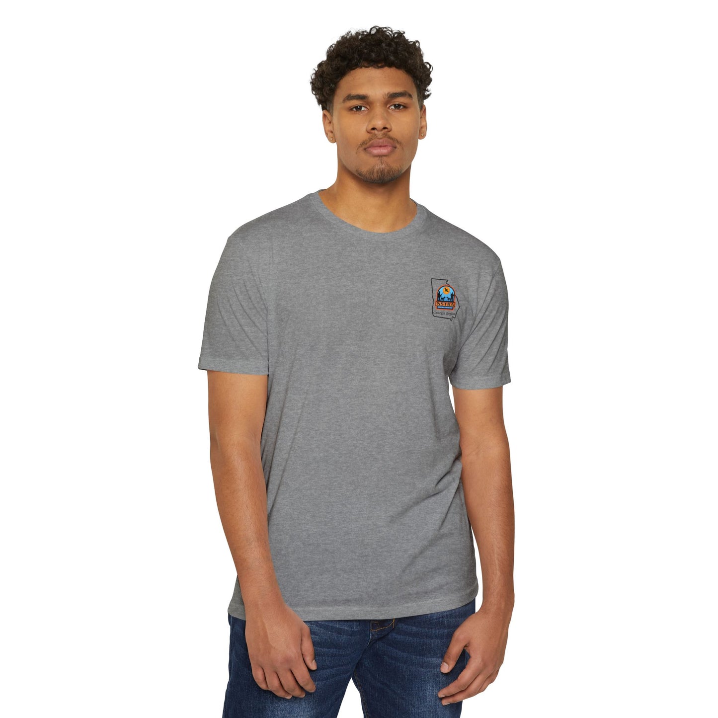 GA NSTRA Logo T-Shirt Cotton Poly Blend