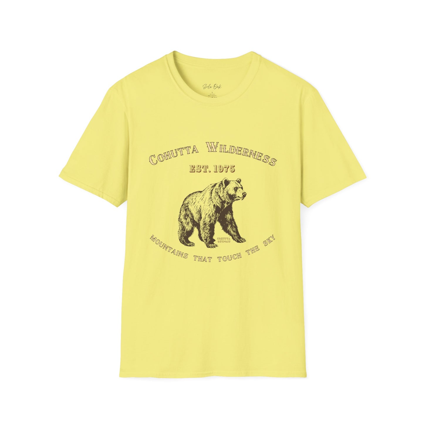 Cohutta Wilderness Bear T-Shirt, 7 Colors