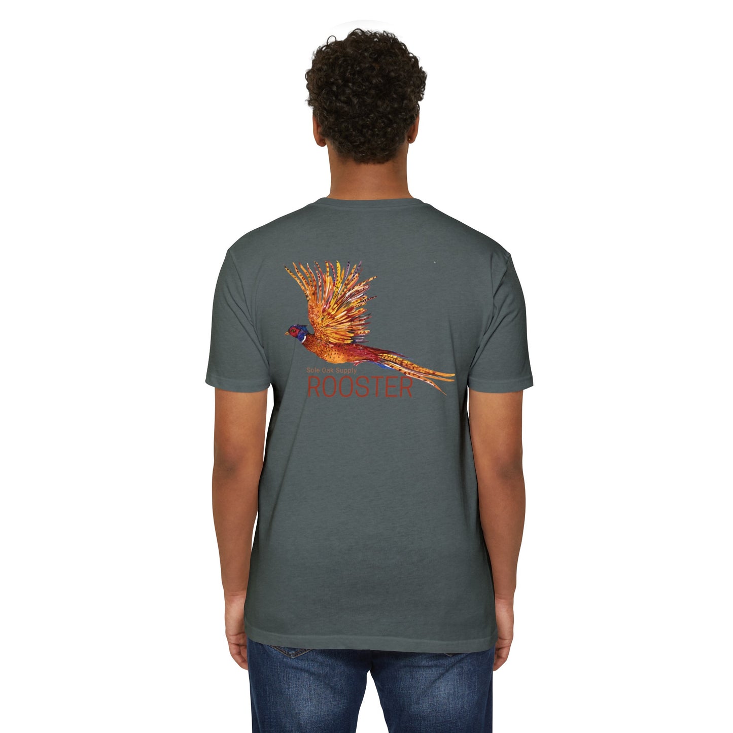 ROOSTER Pheasant Cotton Poly Blend T shirt 8 Colors