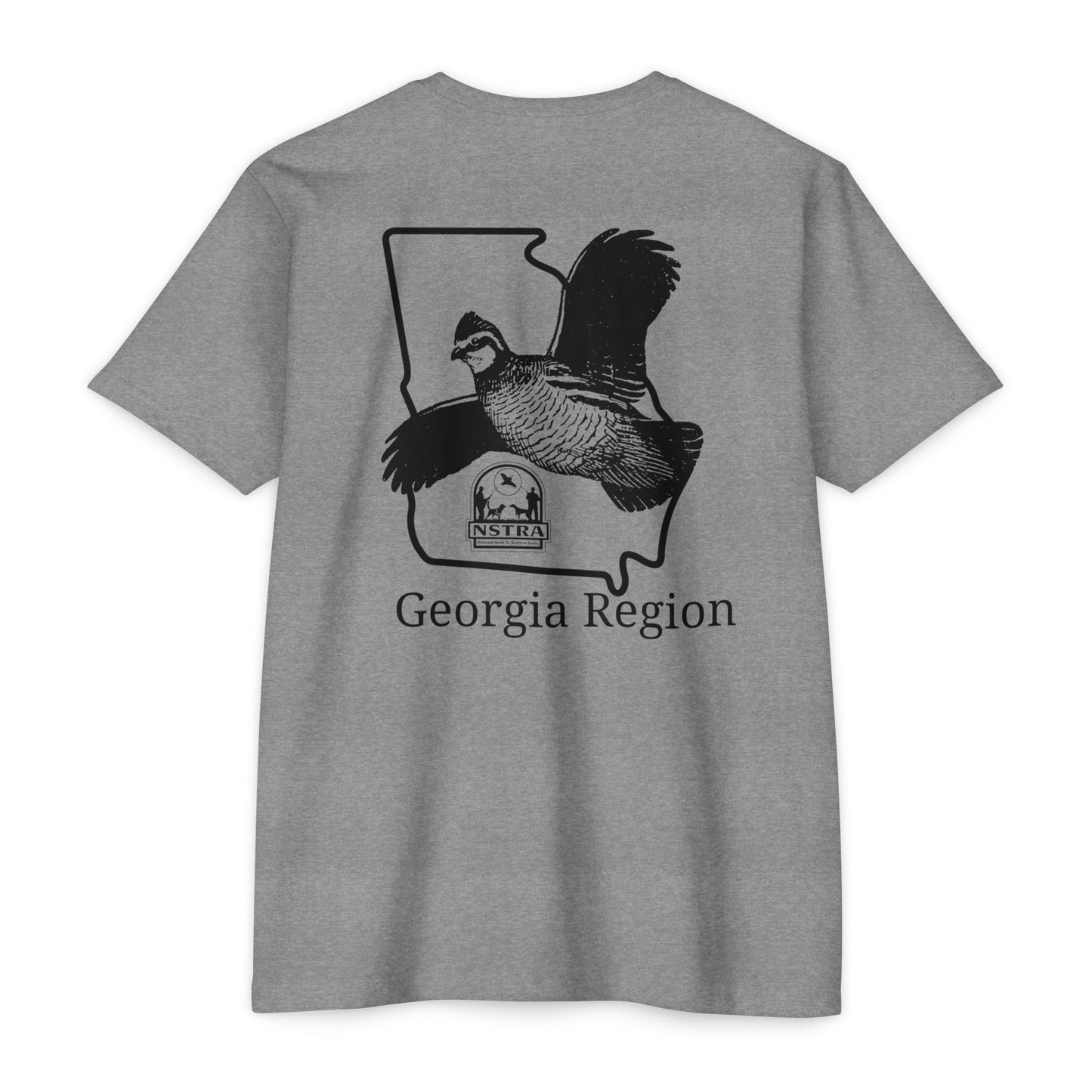 GA NSTRA Quail Cotton Poly Blend T-Shirt