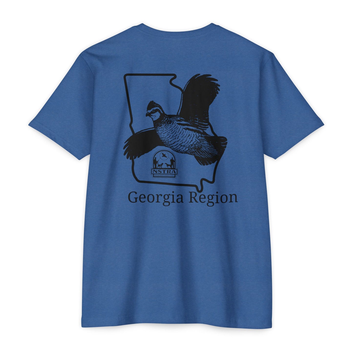 GA NSTRA Quail Cotton Poly Blend T-Shirt