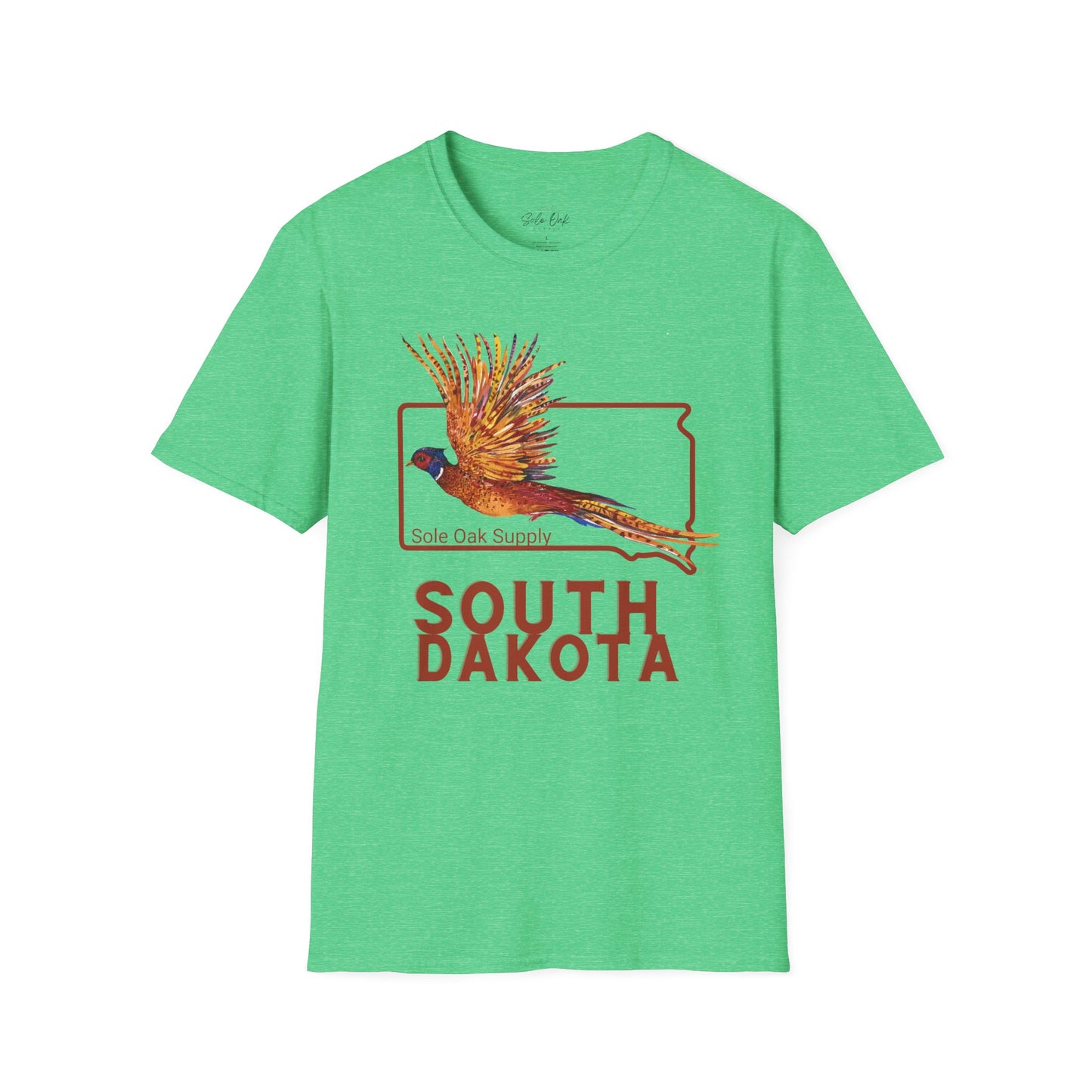 South Dakota Ringneck Pheasant T-Shirt — State Hunting & Outdoor Tee