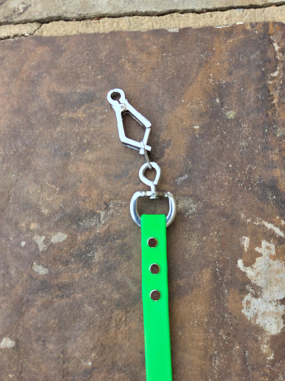 Jaeger Over-the-Shoulder Lead — Biothane with Stainless French Snap