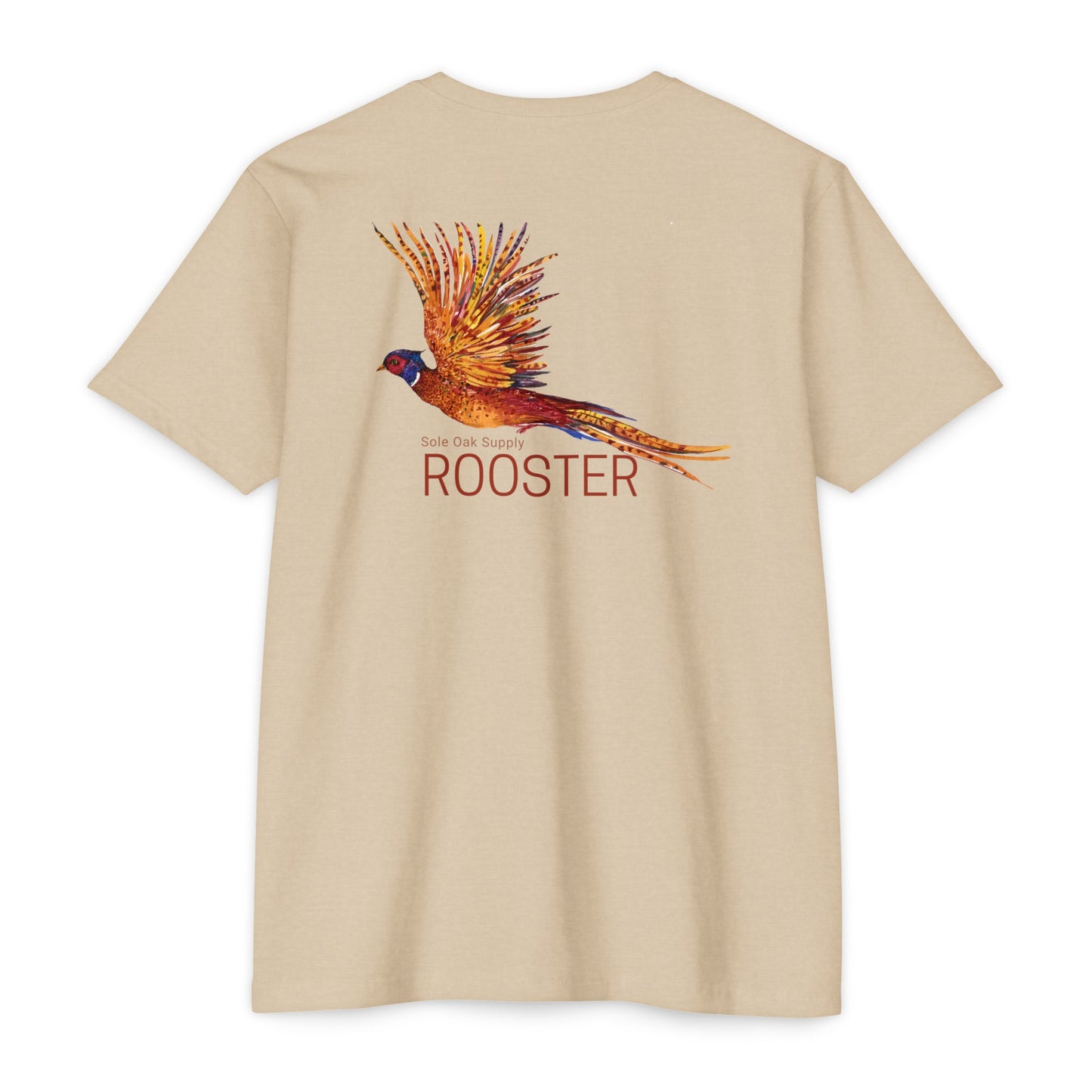 ROOSTER Pheasant Cotton Poly Blend T shirt 8 Colors