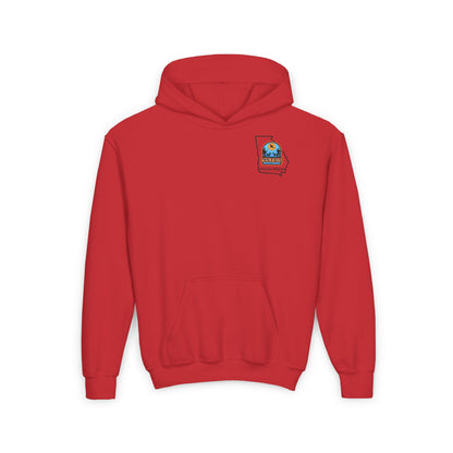 GA NSTRA Youth Hooded Sweatshirt — Heavy Blend