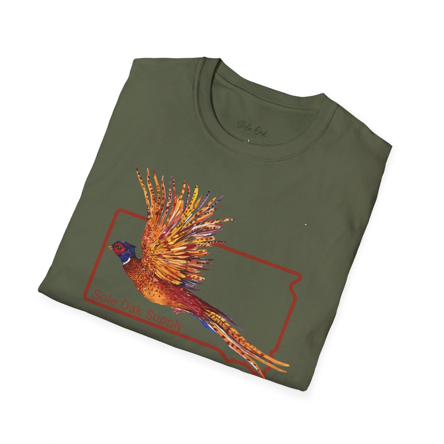 South Dakota Ringneck Pheasant T-Shirt — State Hunting & Outdoor Tee