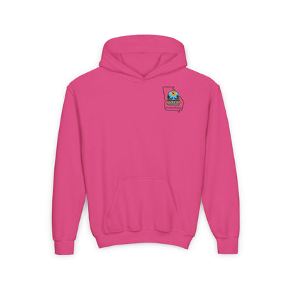 GA NSTRA Youth Hooded Sweatshirt — Heavy Blend