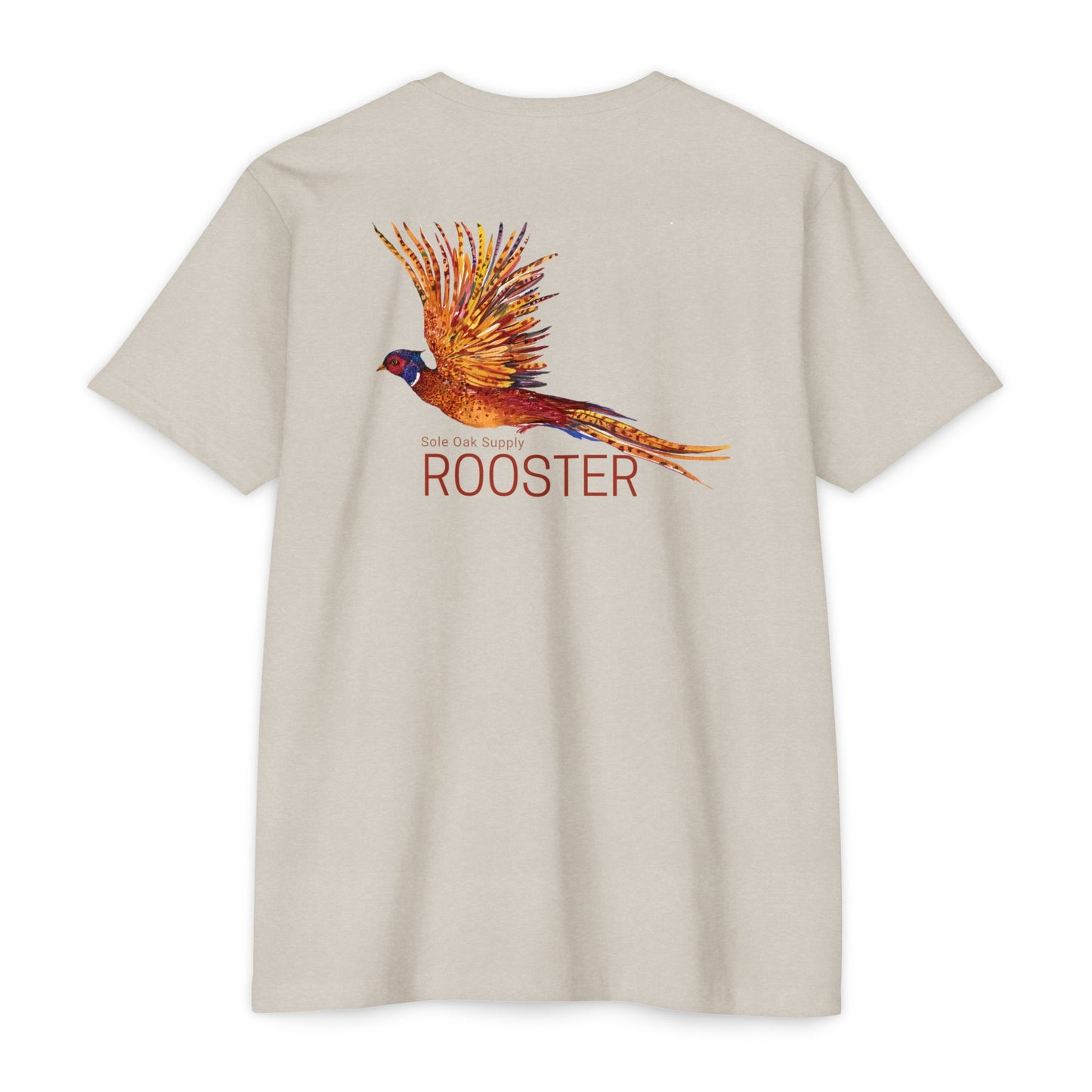 ROOSTER Pheasant Cotton Poly Blend T shirt 8 Colors