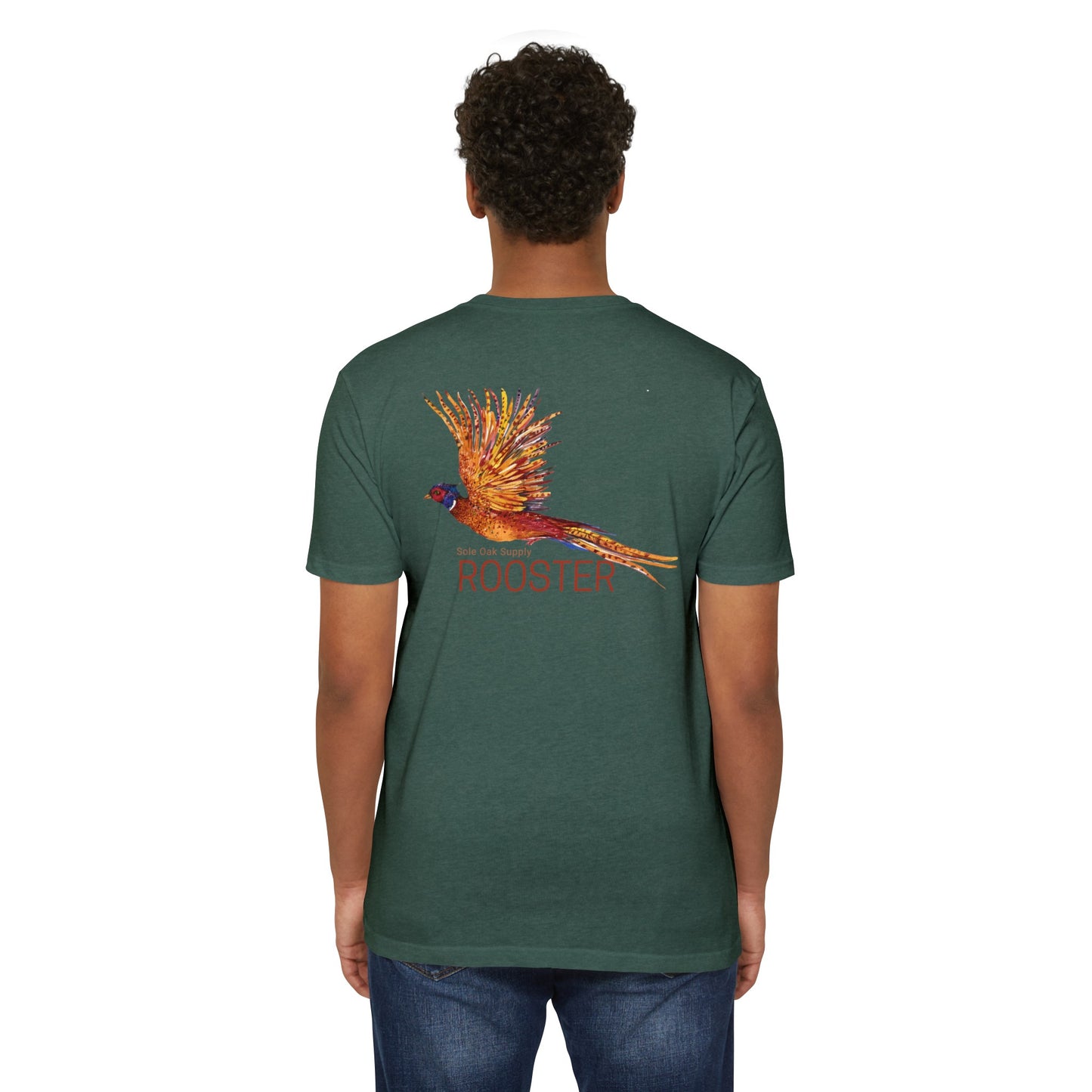 ROOSTER Pheasant Cotton Poly Blend T shirt 8 Colors