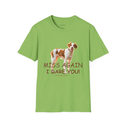 American Brittany 'Miss Again I Dare You' T-Shirt — 100% Cotton