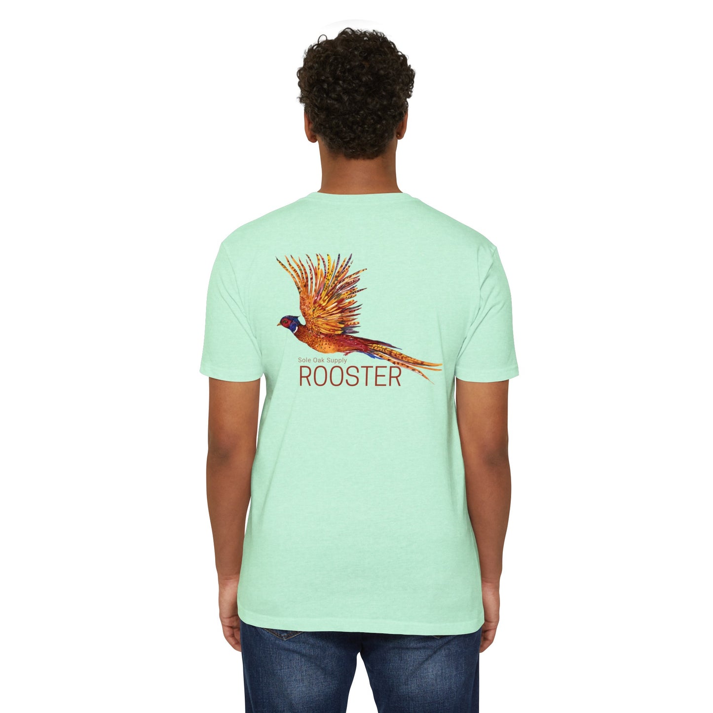 ROOSTER Pheasant Cotton Poly Blend T shirt 8 Colors