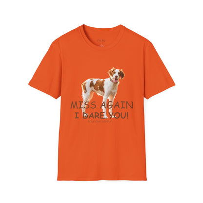 American Brittany 'Miss Again I Dare You' T-Shirt — 100% Cotton