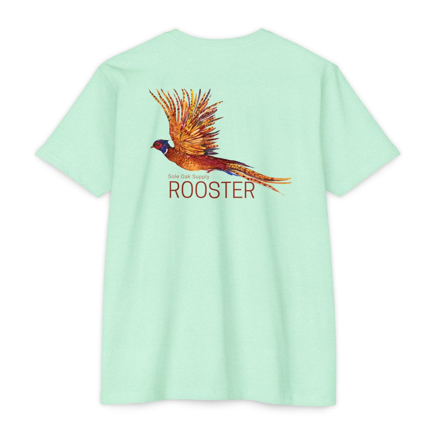 ROOSTER Pheasant Cotton Poly Blend T shirt 8 Colors