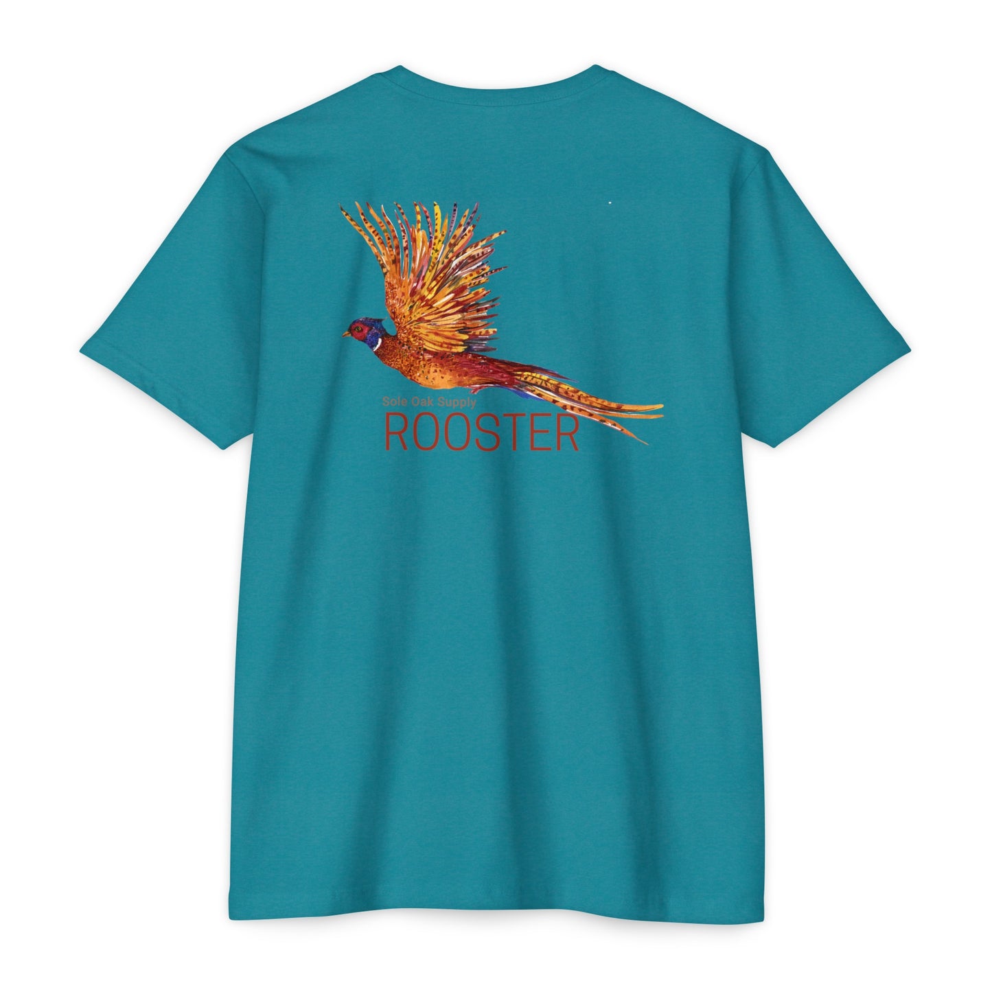 ROOSTER Pheasant Cotton Poly Blend T shirt 8 Colors