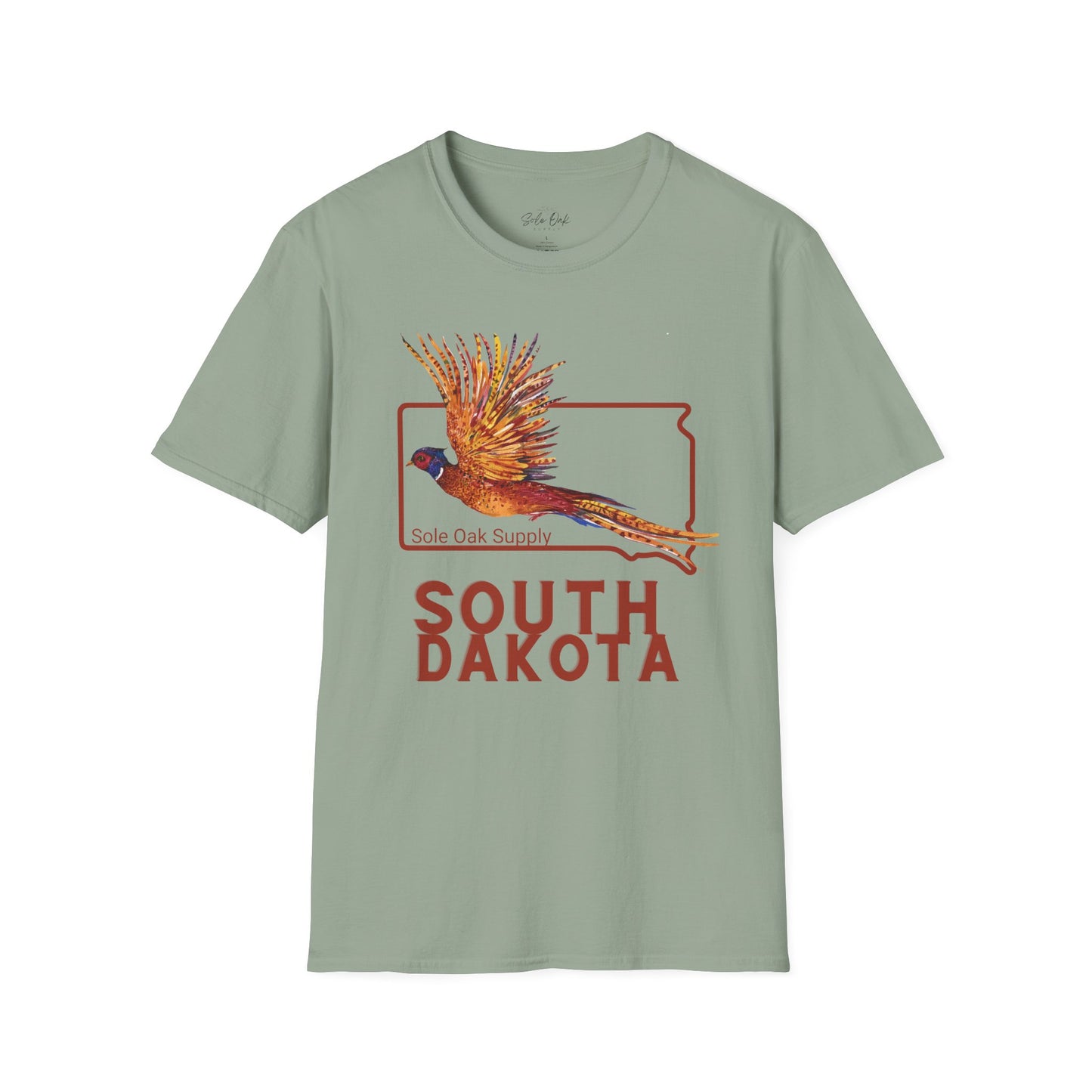 South Dakota Ringneck Pheasant T-Shirt — State Hunting & Outdoor Tee
