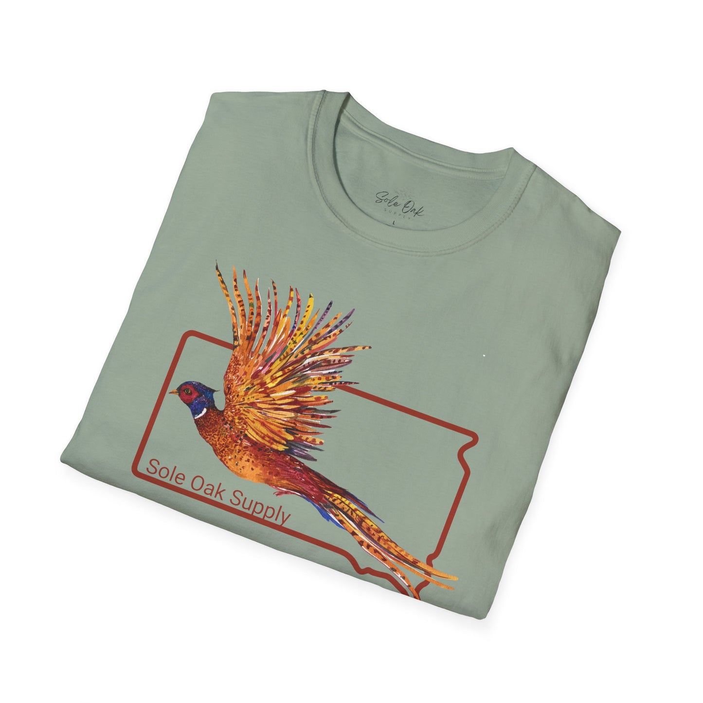 South Dakota Ringneck Pheasant T-Shirt — State Hunting & Outdoor Tee
