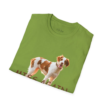 American Brittany 'Miss Again I Dare You' T-Shirt — 100% Cotton