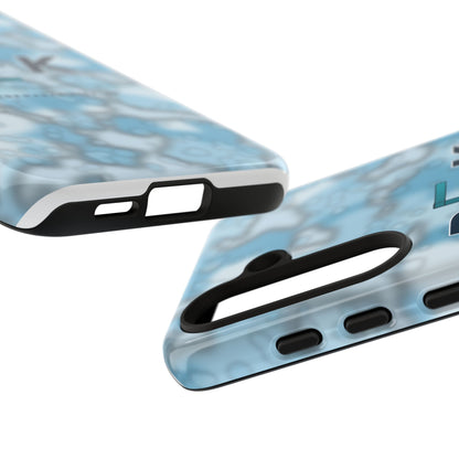 REK Blue Marble Camo Phone Case – Tough Protective iPhone & Samsung Cover