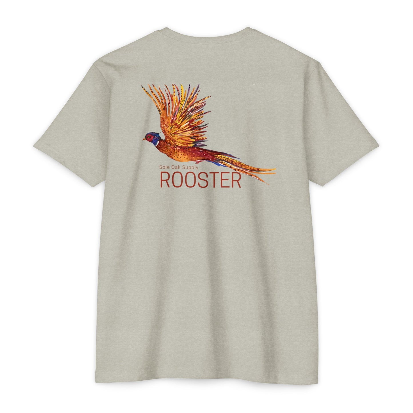 ROOSTER Pheasant Cotton Poly Blend T shirt 8 Colors