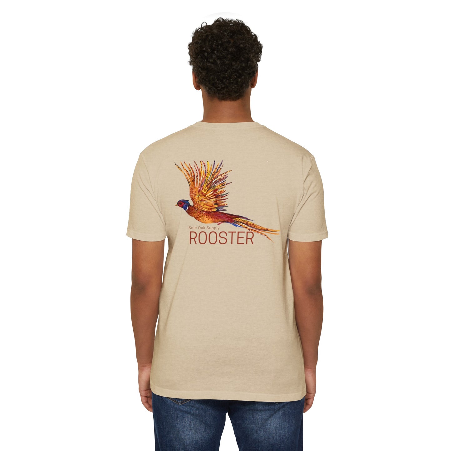 ROOSTER Pheasant Cotton Poly Blend T shirt 8 Colors