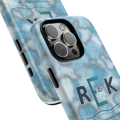 REK Blue Marble Camo Phone Case – Tough Protective iPhone & Samsung Cover