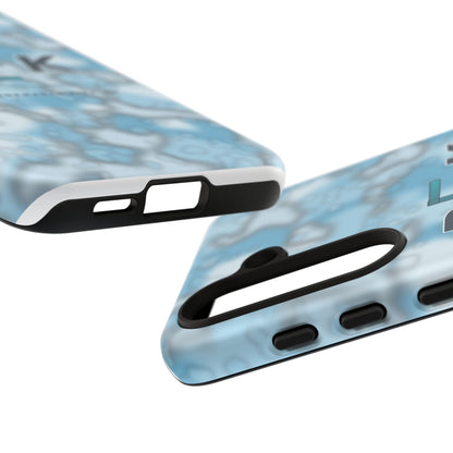 REK Blue Marble Camo Phone Case – Tough Protective iPhone & Samsung Cover