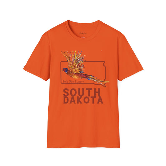 South Dakota Ringneck Pheasant T-Shirt — State Hunting & Outdoor Tee