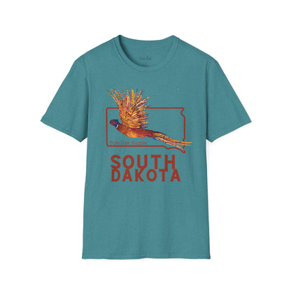 South Dakota Ringneck Pheasant T-Shirt — State Hunting & Outdoor Tee