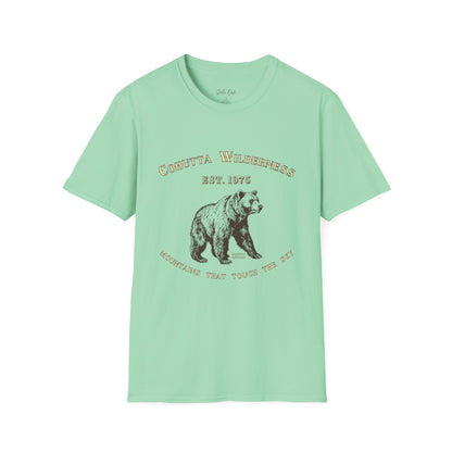 Cohutta Wilderness Bear T-Shirt — 10% Donated to Conservation