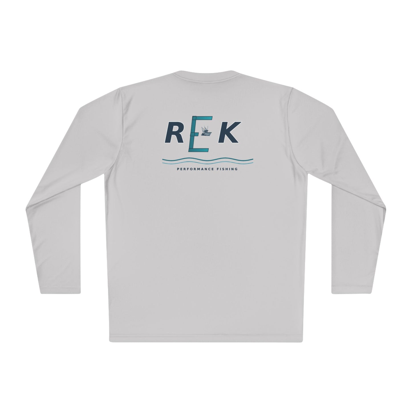 REK Performance Fishing Logo Long Sleeve Tee | Saltwater Angler Shirt