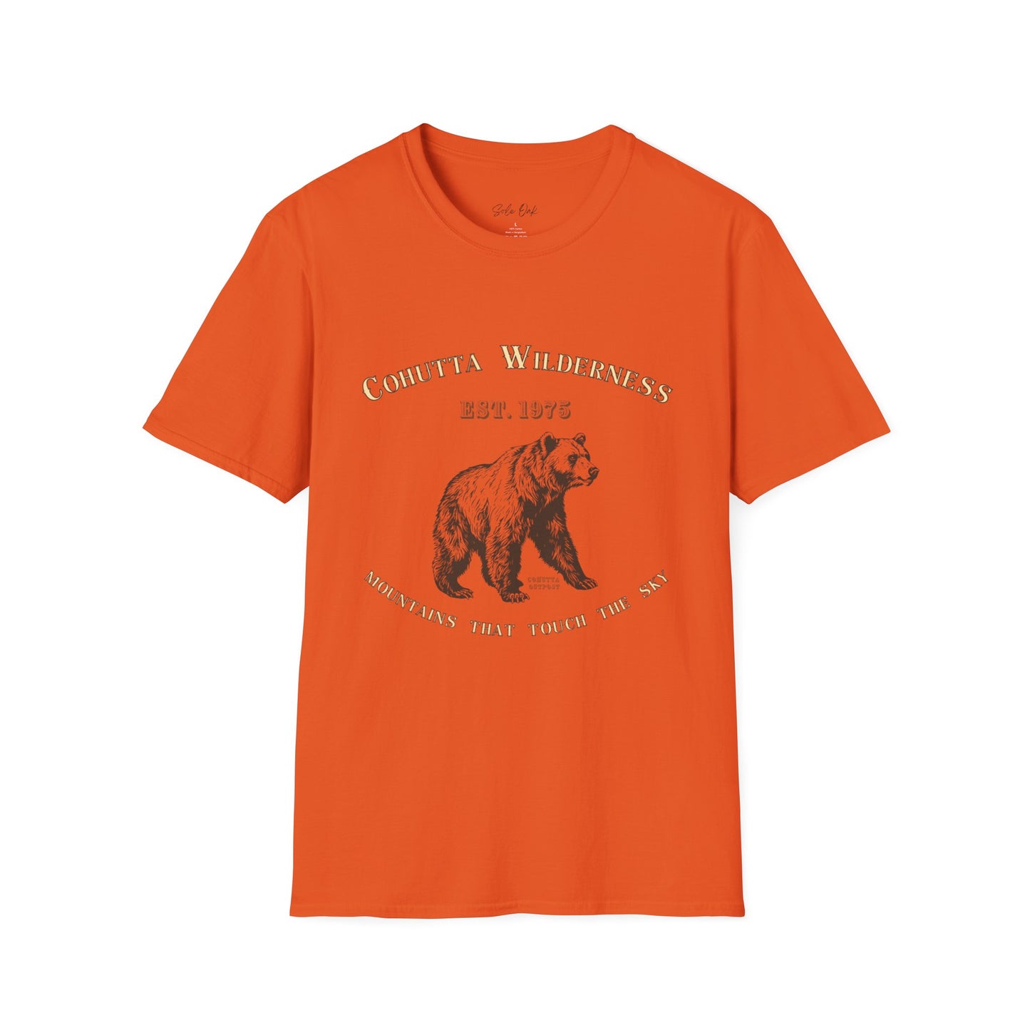Cohutta Wilderness Bear T-Shirt, 7 Colors