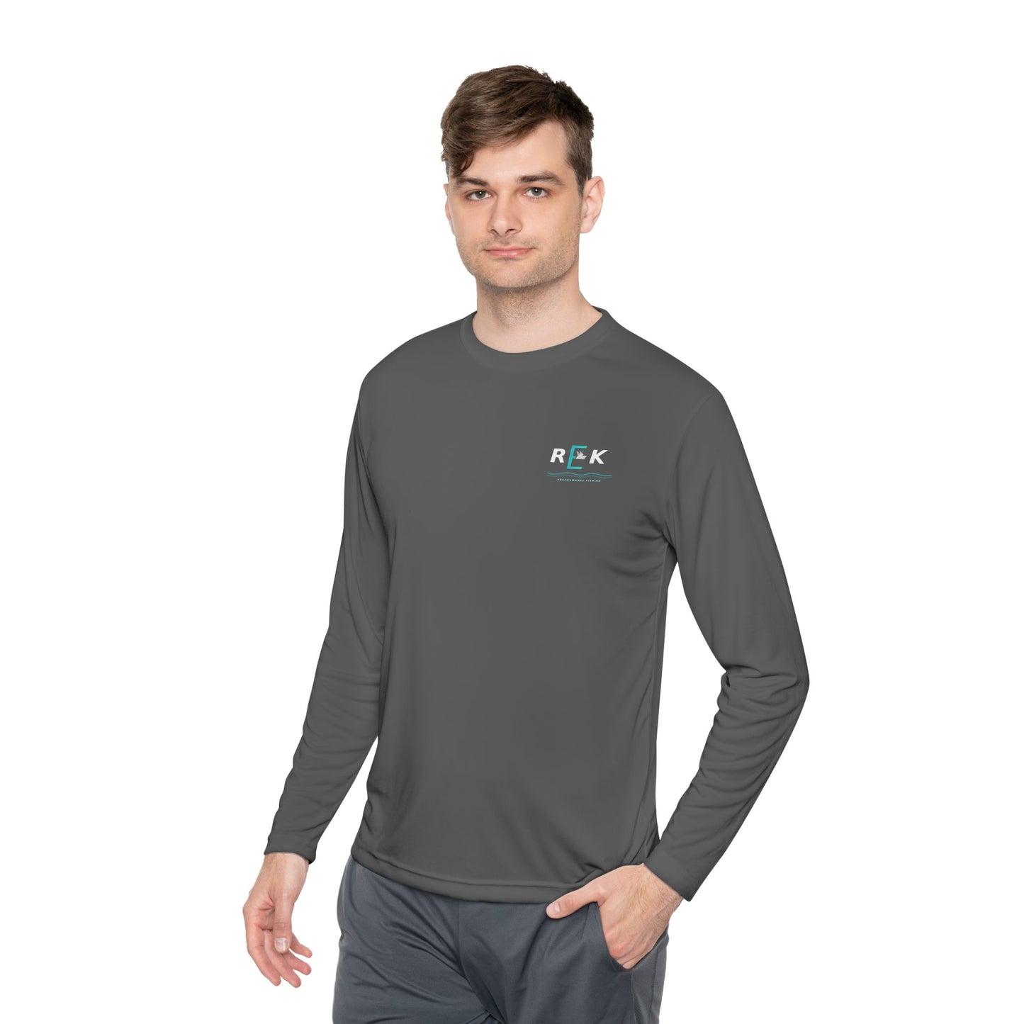 REK Performance Fishing Logo Long Sleeve Tee | Saltwater Angler Shirt