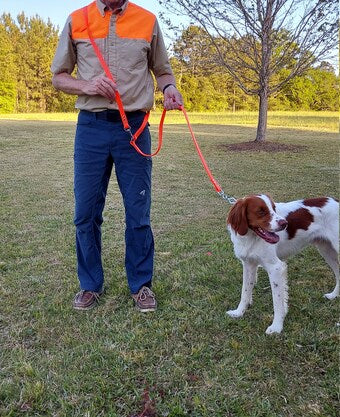 Jaeger Over-the-Shoulder Lead — Biothane with Stainless French Snap
