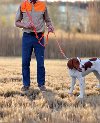 Jaeger Over-the-Shoulder Lead — Biothane with Stainless French Snap
