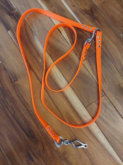 Jaeger Over-the-Shoulder Lead — Biothane with Stainless French Snap