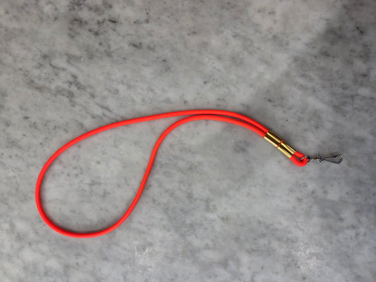 Whistle Lanyard Made from Biothane Roll