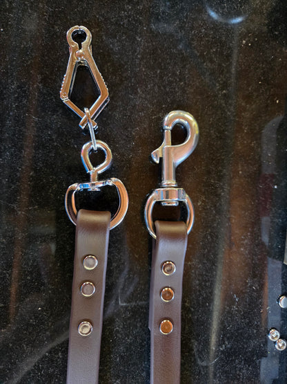 Jaeger Over-the-Shoulder Lead — Biothane with Stainless French Snap