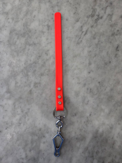 Biothane Training Tab — French or Bolt Snap, No Loop